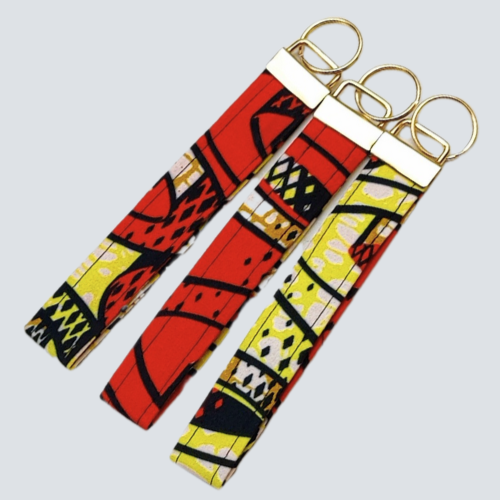 Keychains African Print