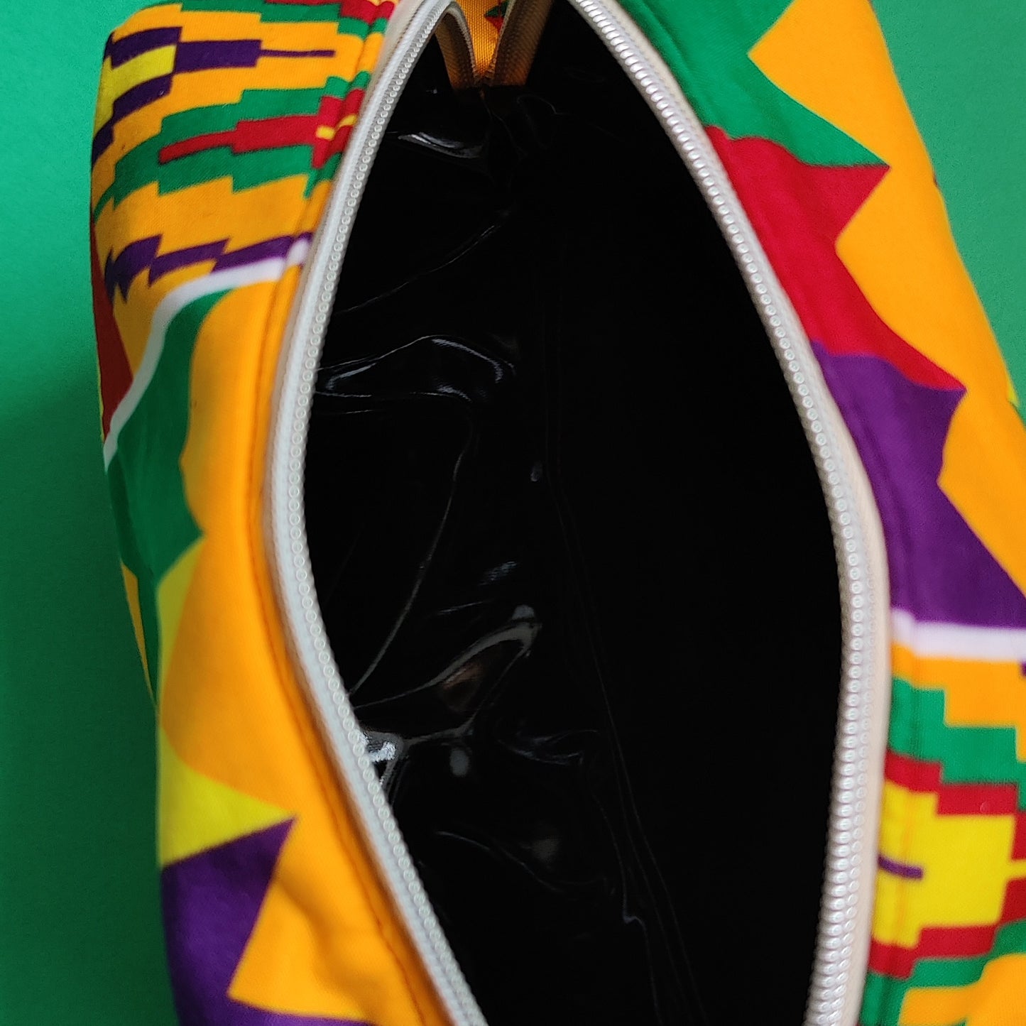 African Print Makeup Bag