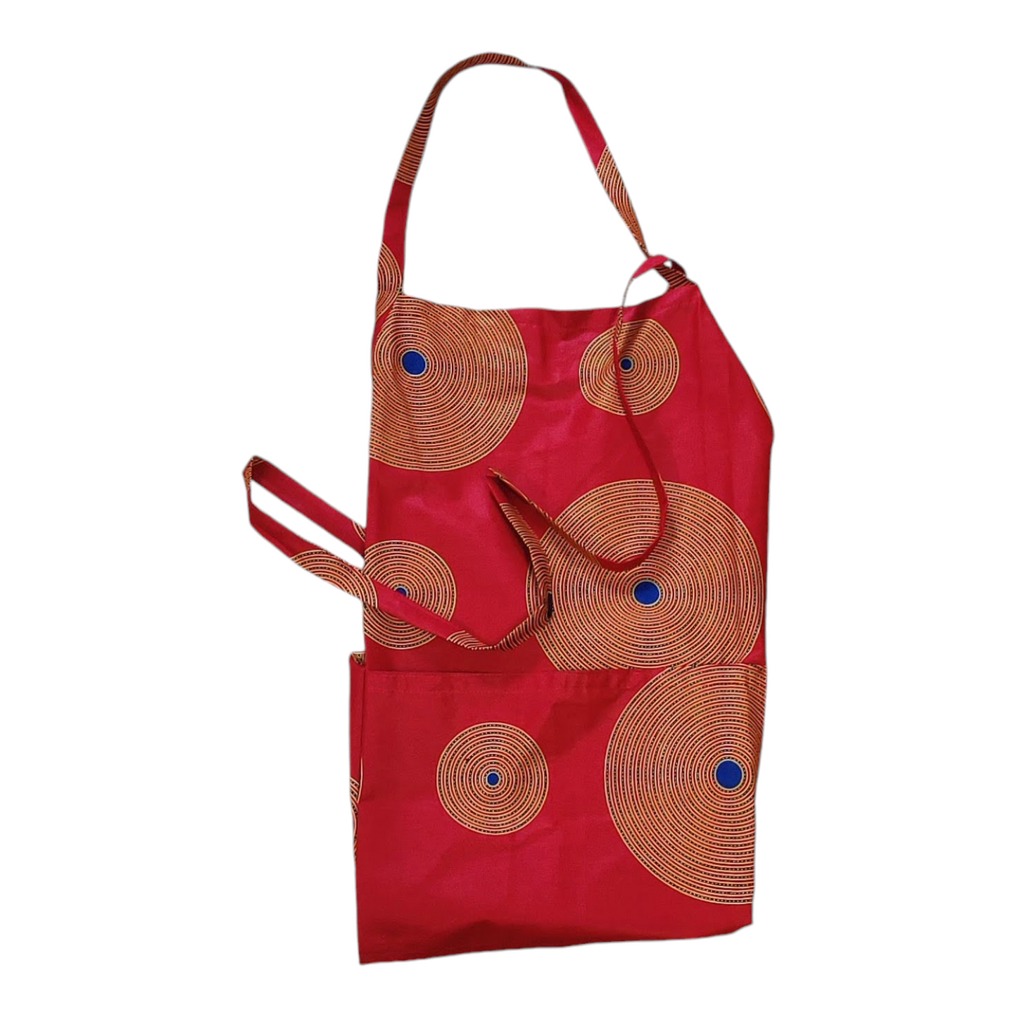 Kitchen Apron with African Print
