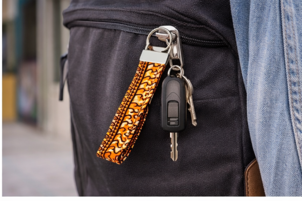 Keychains African Print