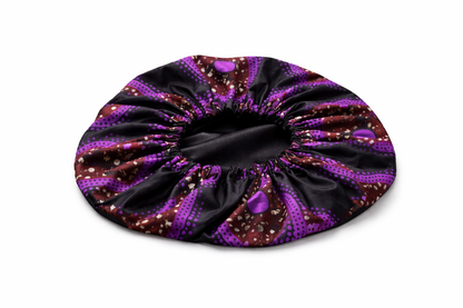 African Print Bonnet
