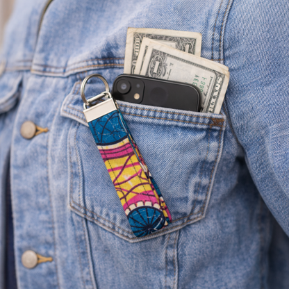 Keychains  African Print