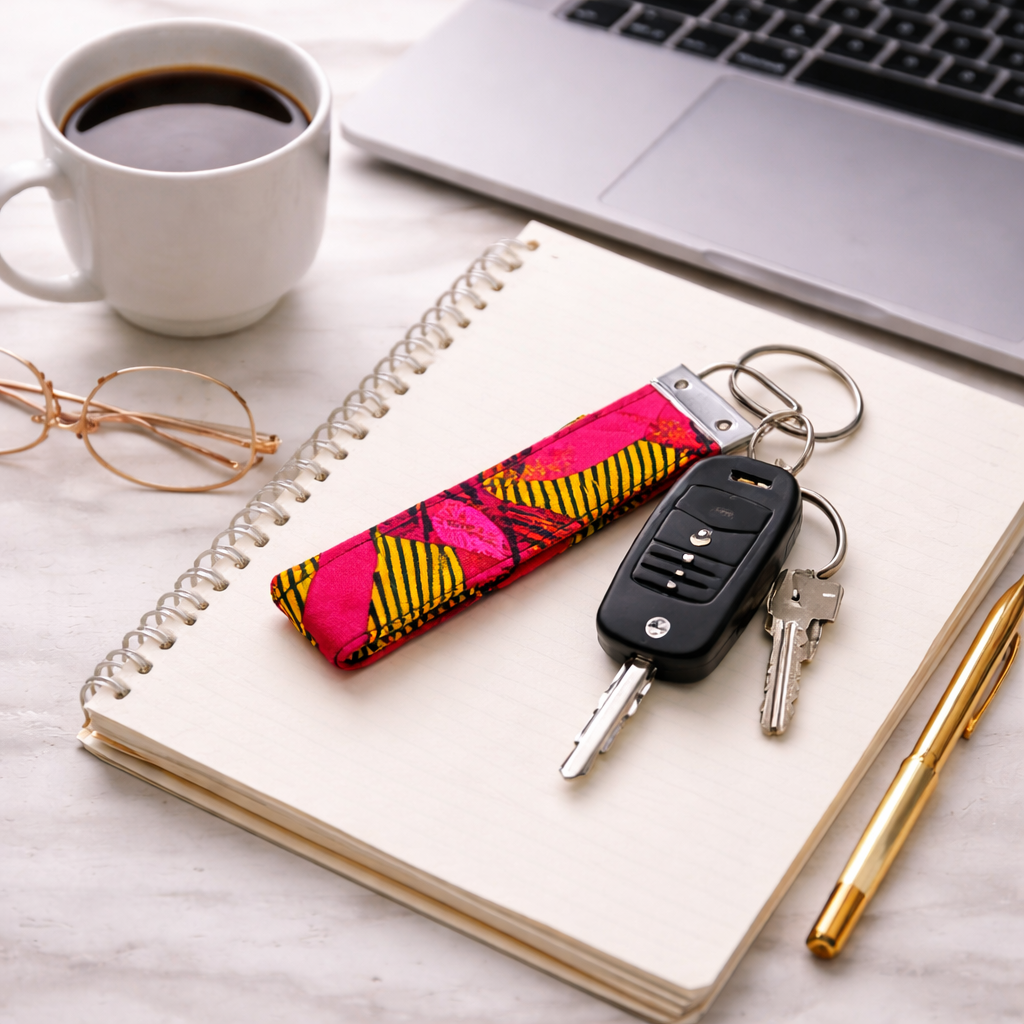 Keychains  African Print