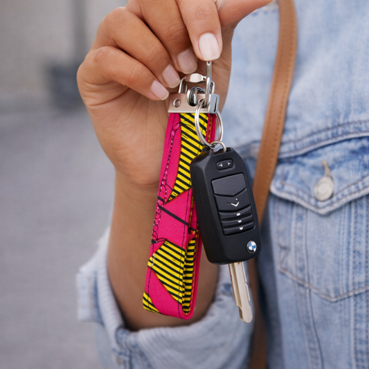 Keychains  African Print