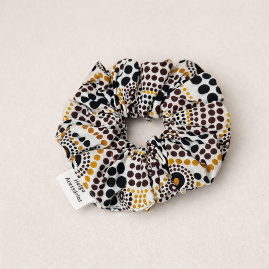 African Print Scrunchies