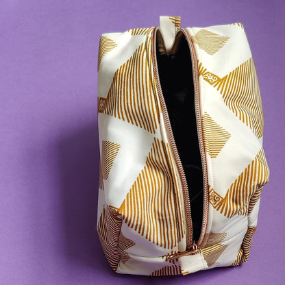 African Print Makeup Bag