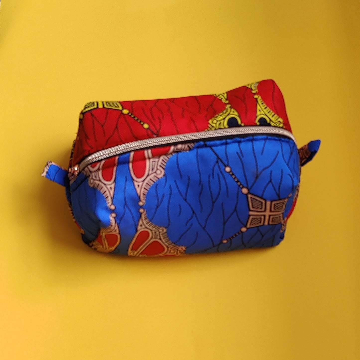 African Print Makeup Bag