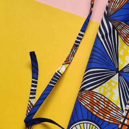 Kitchen Apron with African Print