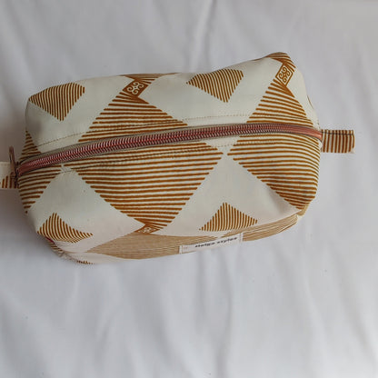 African Print Makeup Bag