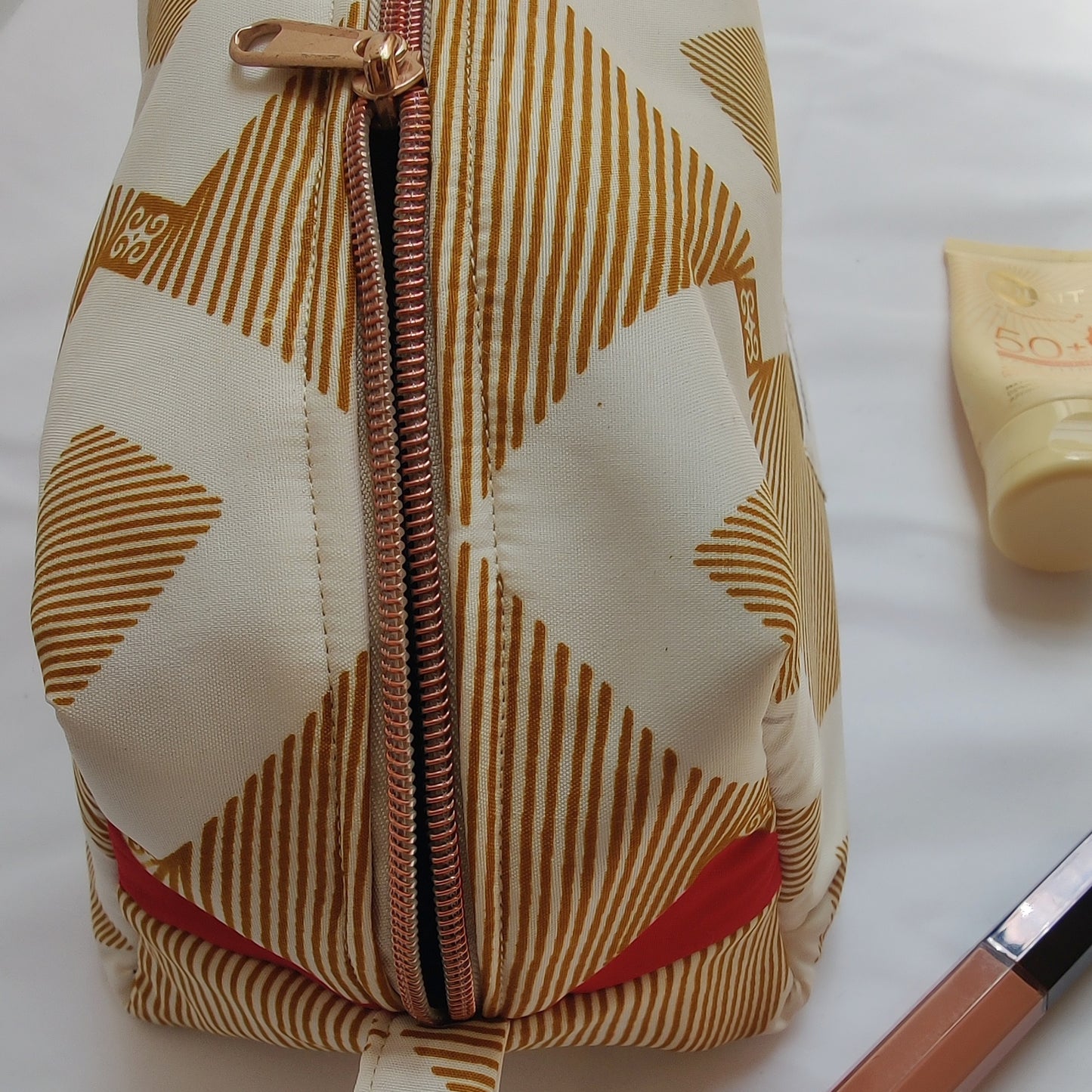 African Print Makeup Bag