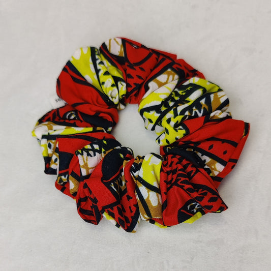 African Print Scrunchies