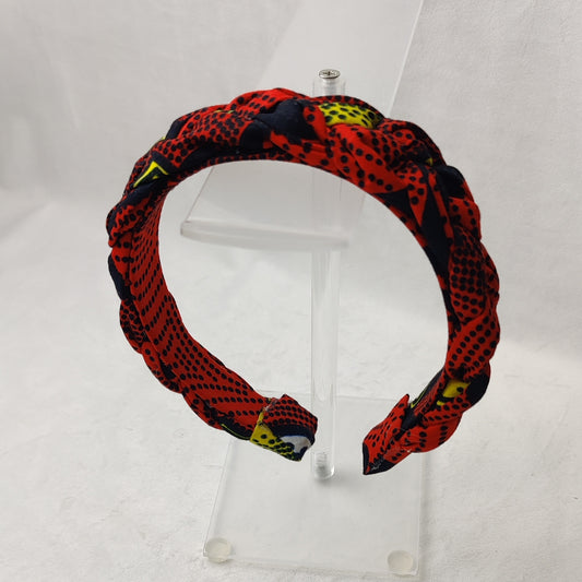 Braided headband African Print