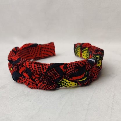 Braided headband African Print