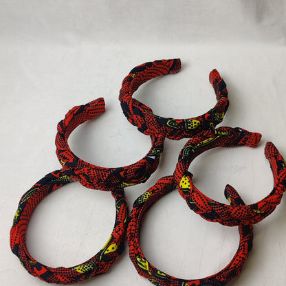 Braided headband African Print