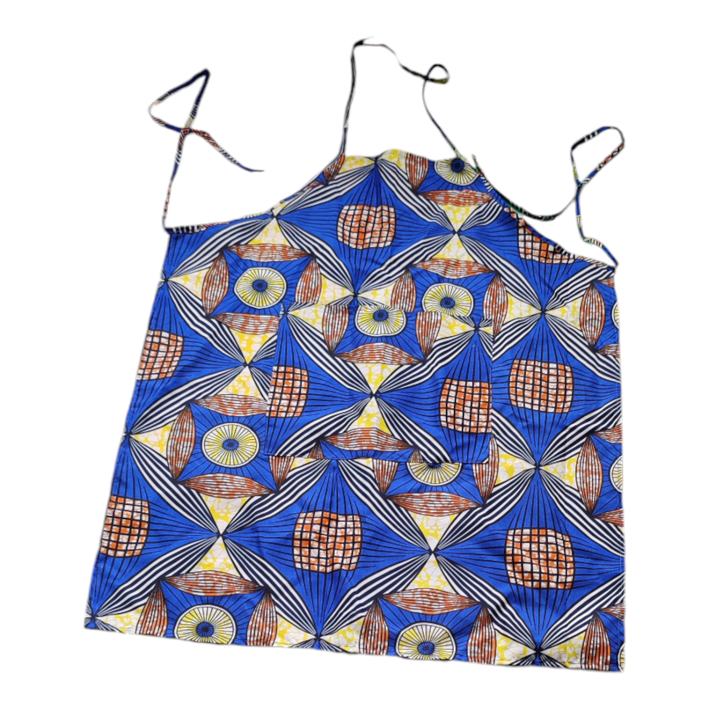 Kitchen Apron with African Print