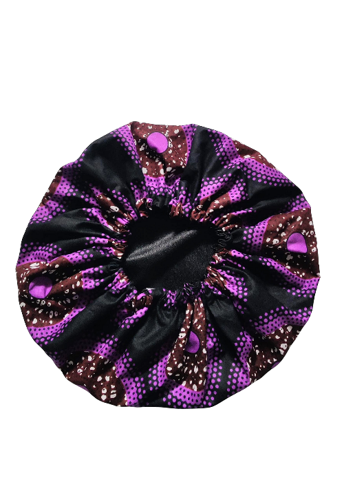 African Print Bonnet