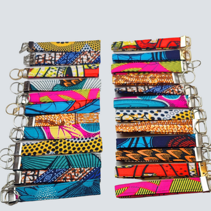 Keychains  African Print
