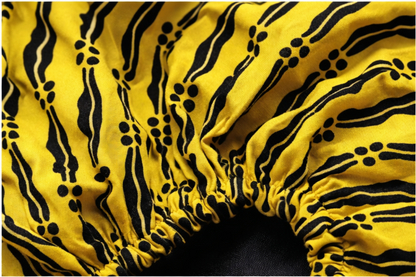 African Print Bonnet