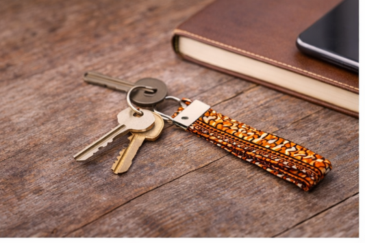 Keychains  African Print