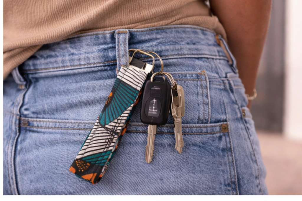 Keychains  African Print