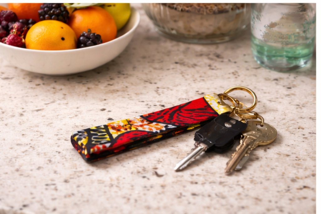 Keychains  African Print
