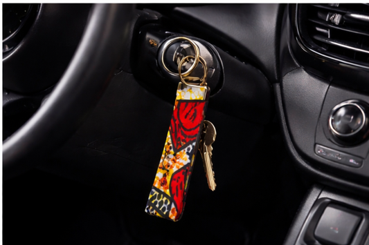 Keychains  African Print