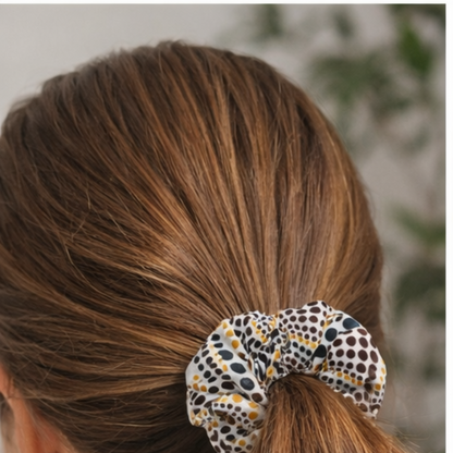 African Print Scrunchies