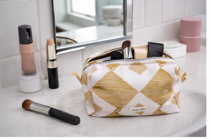 African Print Makeup Bag